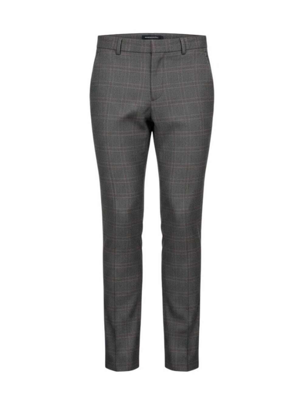 Banana Republic Reegan Black Plaid Womens Slim Fit Pants Size 2